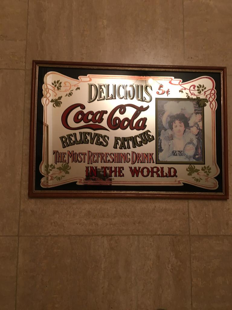 Mooie kader coca Cola, Ophalen