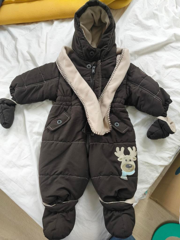 winterpak sneeuwpak nieuw maat 68, Kinderen en Baby's, Babykleding | Maat 68, Ophalen of Verzenden, Nieuw, C&A, Jongetje