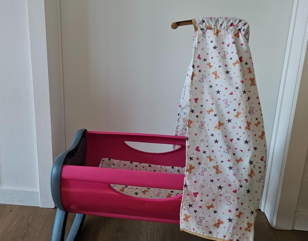 Leuk poppenwiegje, Ophalen, Gebruikt