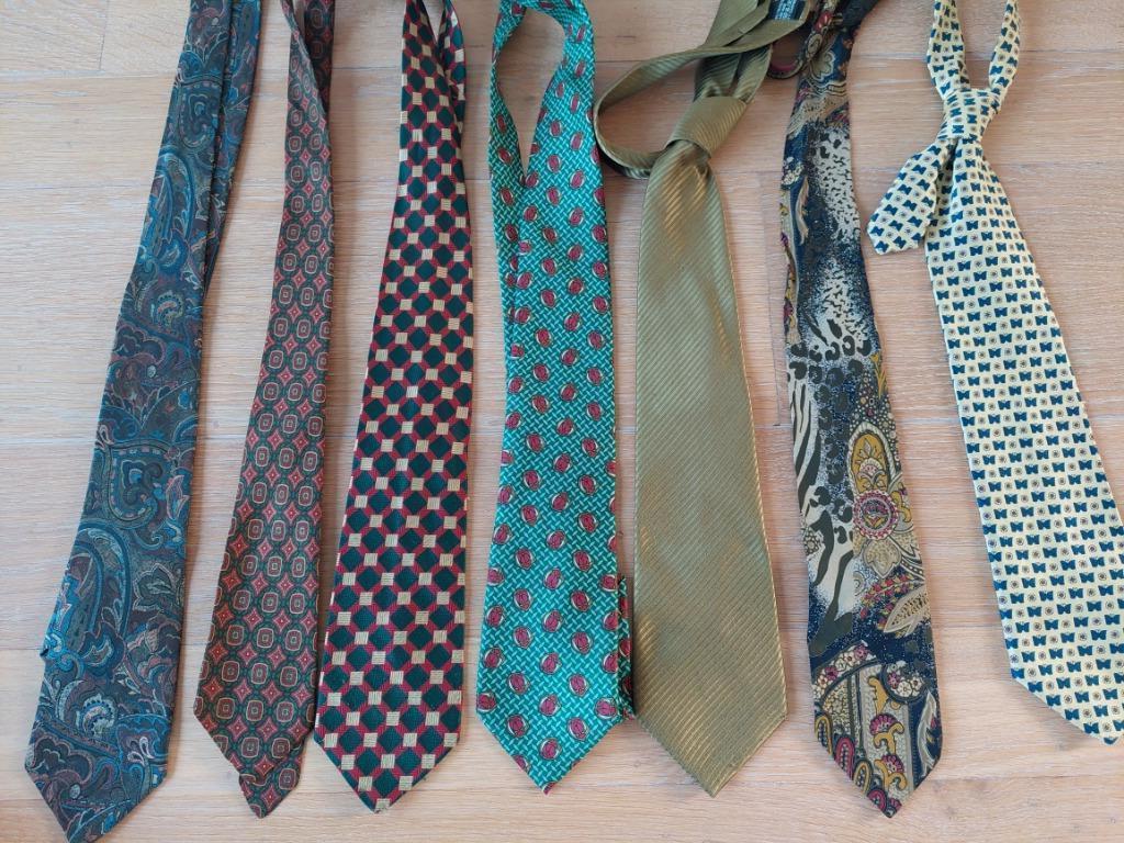 Assortiment de cravates de marque : vertes, Vêtements | Hommes, Harrington & Sons, Enlèvement ou Envoi, À motif, Vert