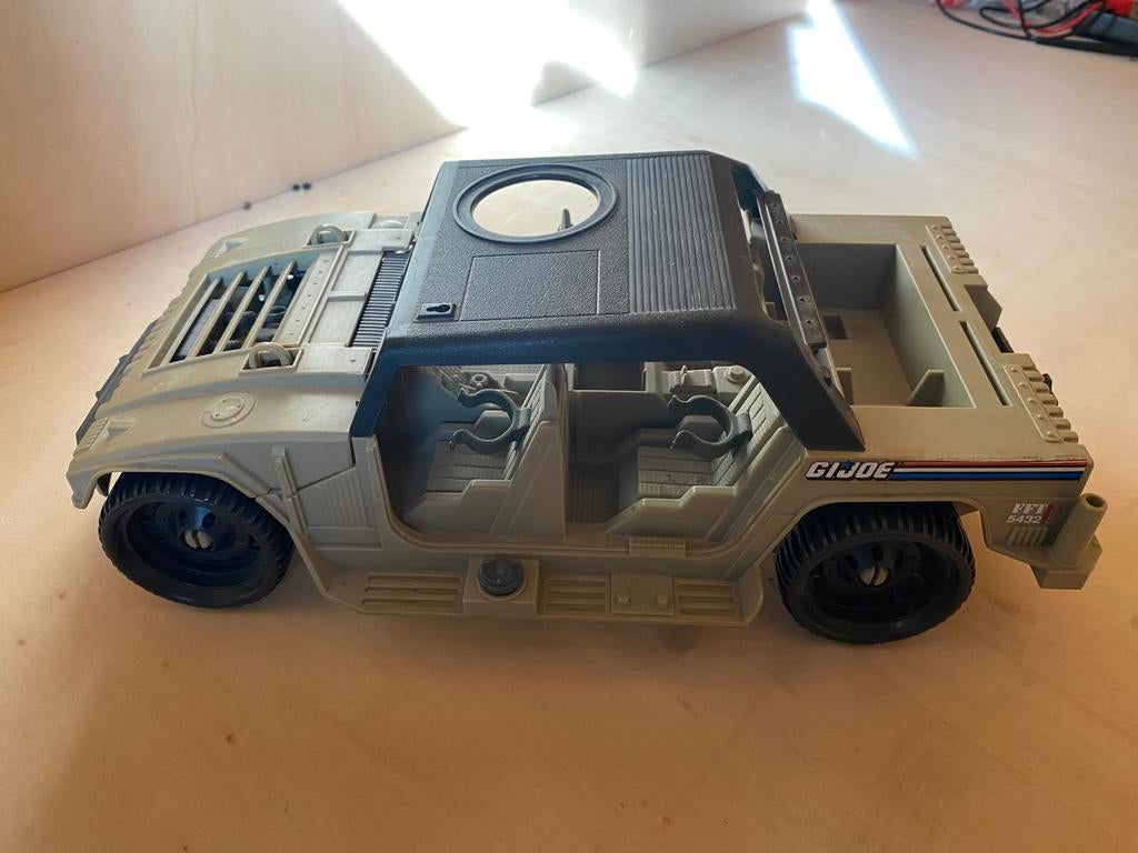 vintage G.I. Joe Hammer Humvee jeep van Hasbro uit 1989, Ophalen, Gebruikt