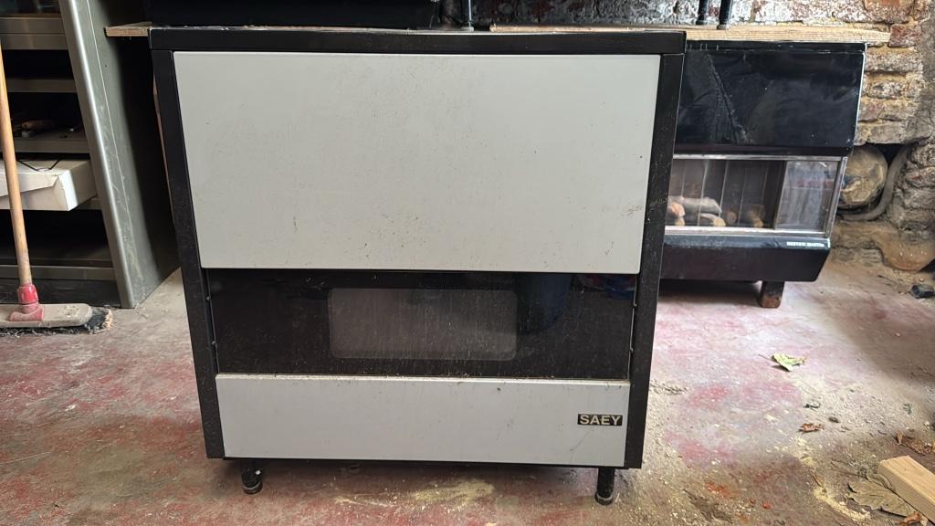 poêle Saey, Maison & Meubles, Enlèvement, Autoportant, Gaz, Utilisé