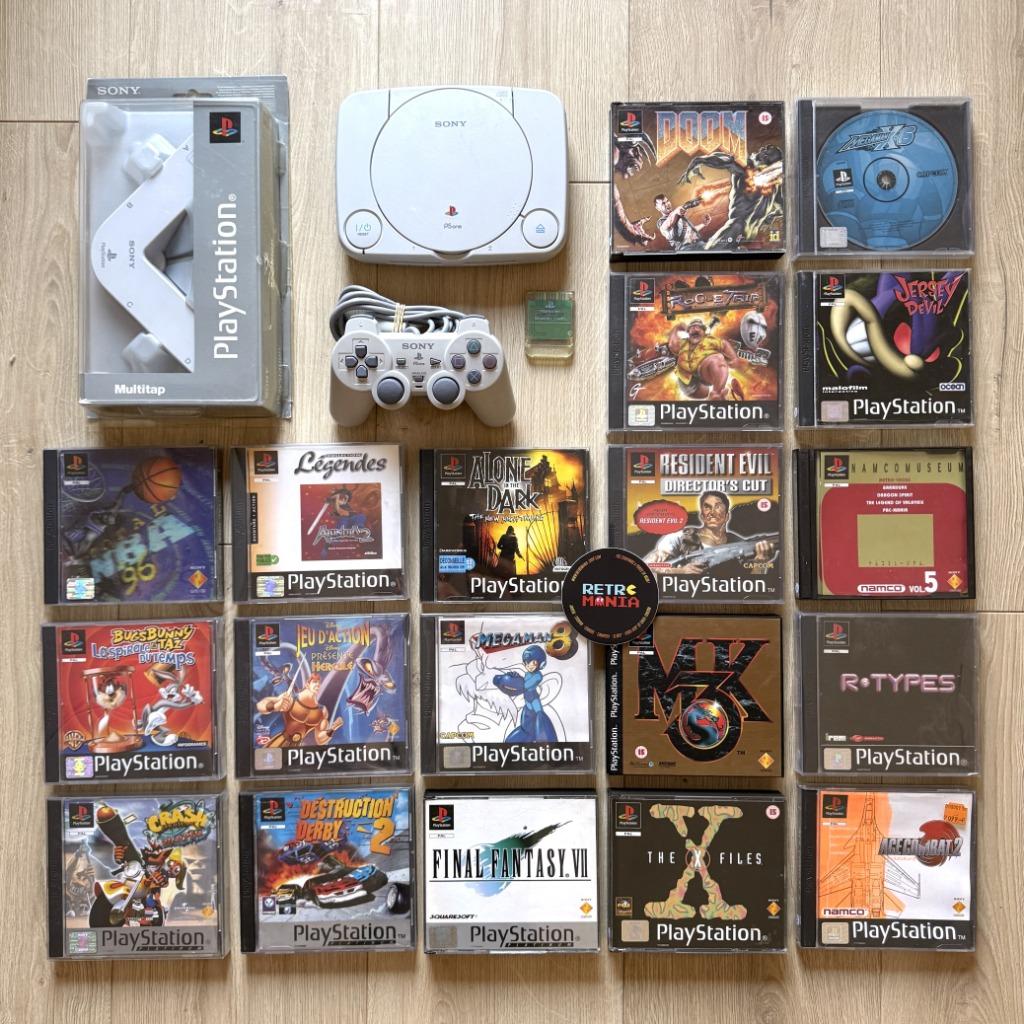 Console Playstation 1 PSone + Jeux, Consoles de jeu & Jeux vidéo, Enlèvement ou Envoi, Sony, Comme neuf, Sony