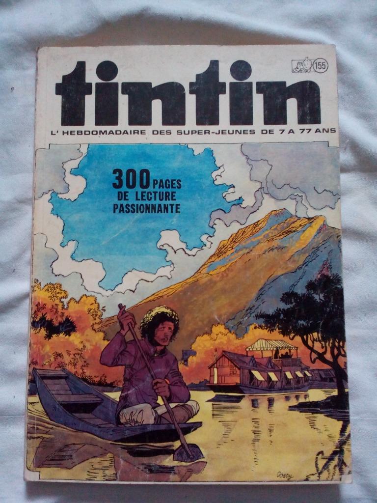 Fascicule Tintin 155, Livres, Une BD, Enlèvement ou Envoi, Utilisé
