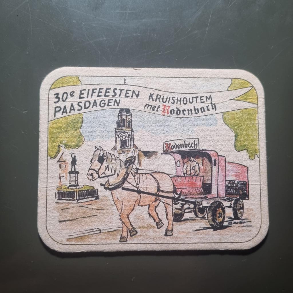 Sous Bock Rodenbach (modèle 7), Enlèvement ou Envoi, Utilisé, Sous-bock, Autres marques