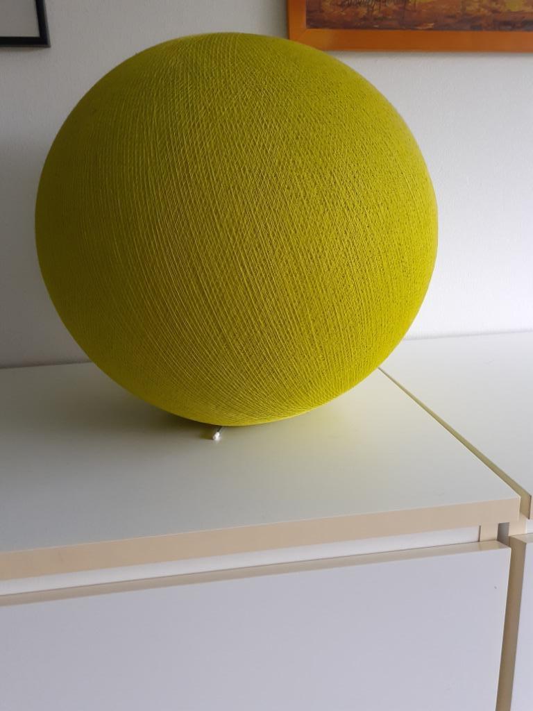 groene kogellamp voor op kast/tafel, Ophalen, Zo goed als nieuw