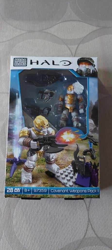 Mega Blocks - Halo - Covenant Weapons Pack II, Ophalen of Verzenden, Nieuw
