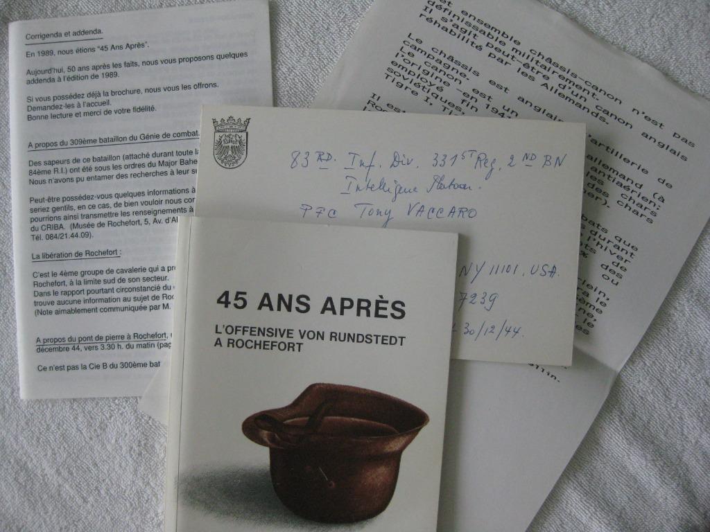 Rochefort guerre 40-45 – Limbrée - 1989 avec docus complém., Enlèvement ou Envoi, Utilisé, Général