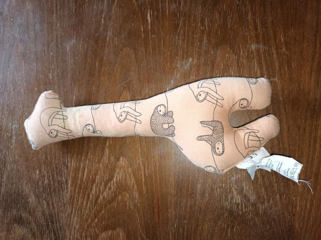 Rammelaar met squeaker Trixie, Kinderen en Baby's, Speelgoed | Babyspeelgoed, Ophalen of Verzenden, Gebruikt, Rammelaar, Met geluid