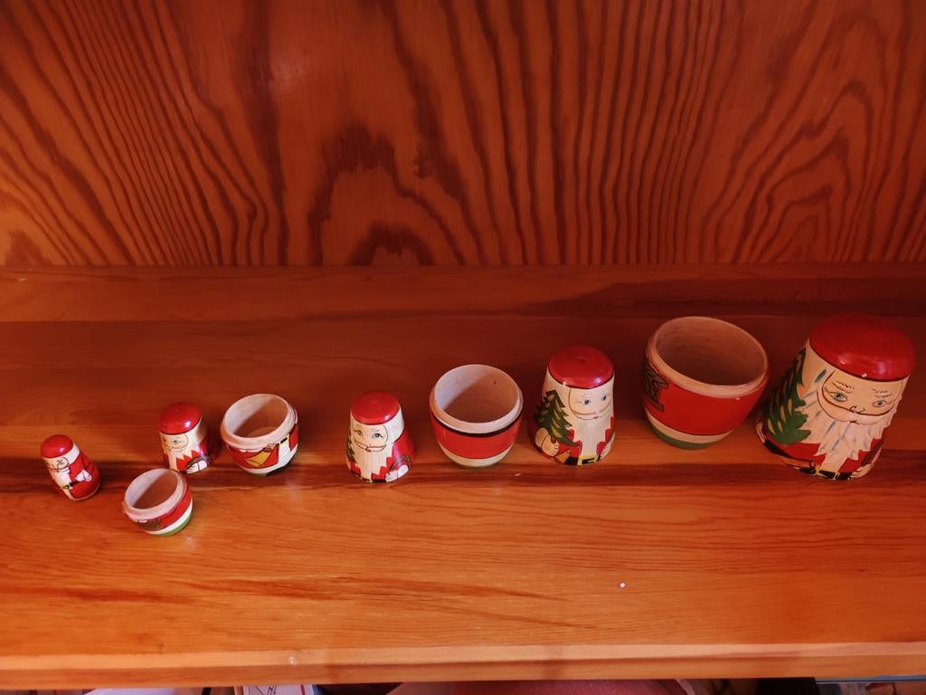 Matroeskas Poppen, Ophalen, Gebruikt