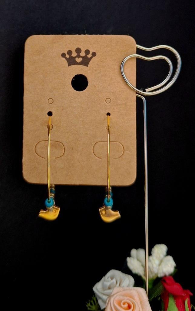 Hippe oorringen, Handtassen en Accessoires, Ophalen of Verzenden, Nieuw