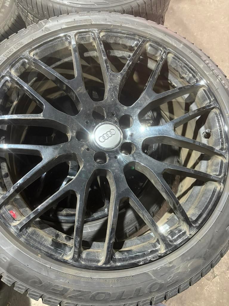 Kits hivers audi A6 A7 q3 en 255 40 20 pirelli 6mm, Enlèvement, Pneu(s)