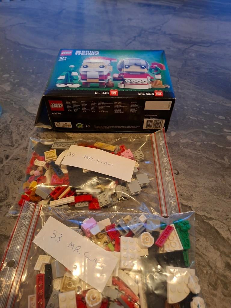 Lego kerst 40274, Kinderen en Baby's, Ophalen of Verzenden, Lego