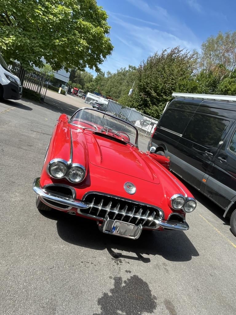 1960 Corvette C1 (Manueel), Achterwielaandrijving, Leder, Handgeschakeld, 2 zetels
