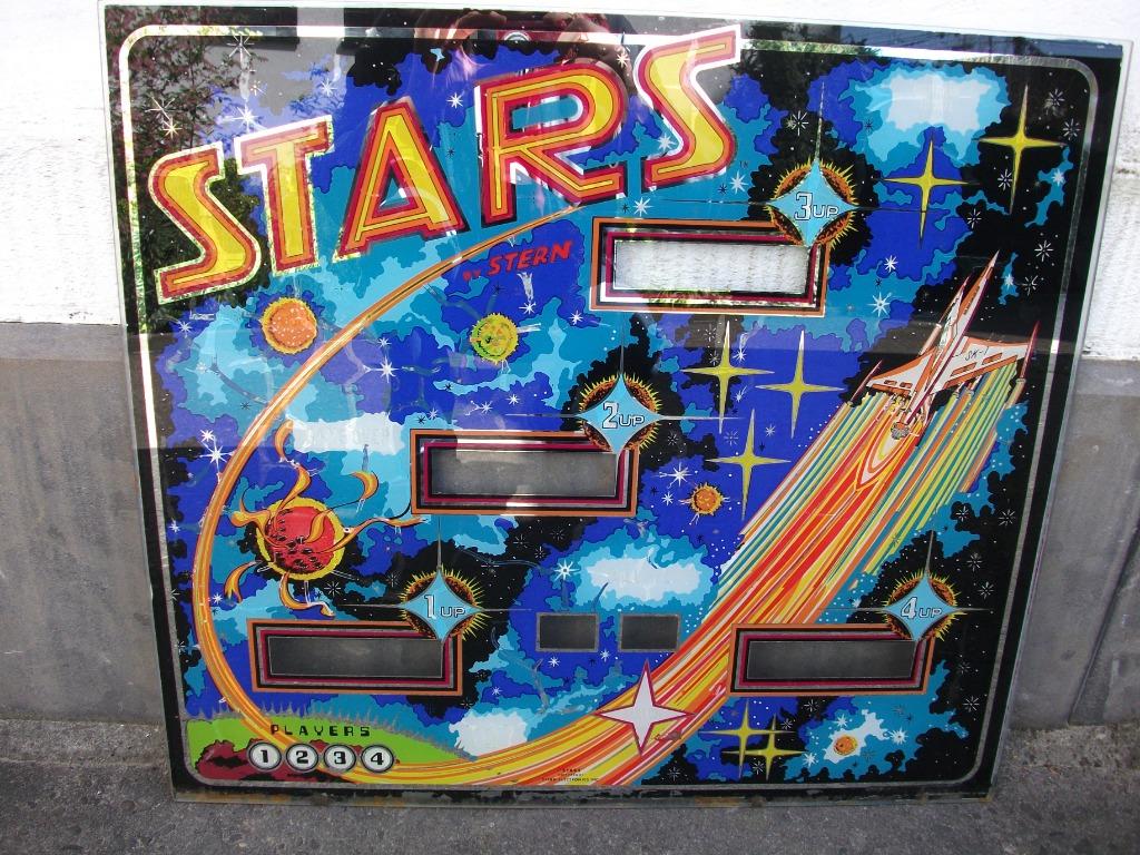 Pare-brise Stern Stars année 1978, Collections, Enlèvement, Utilisé, Électronique, Flipper (jeu)
