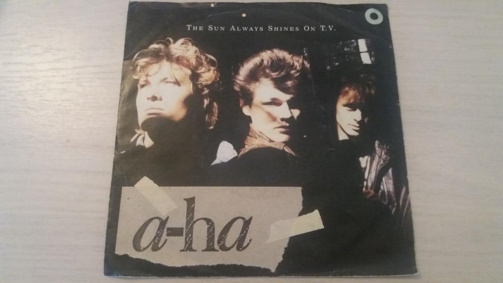 Disque vinyl 45 tours a-ha The Sun Always Shines On T.V, Ophalen of Verzenden, Zo goed als nieuw