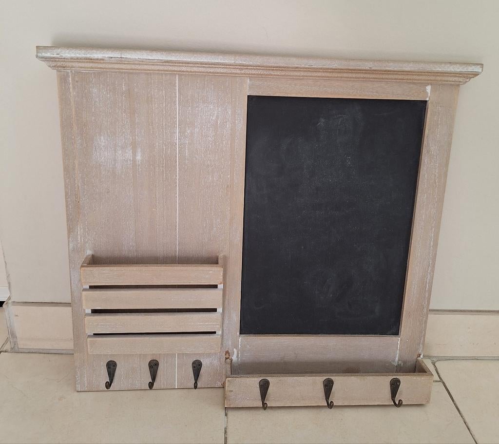 Houten paneel met schrijfbord, Ophalen, Zo goed als nieuw