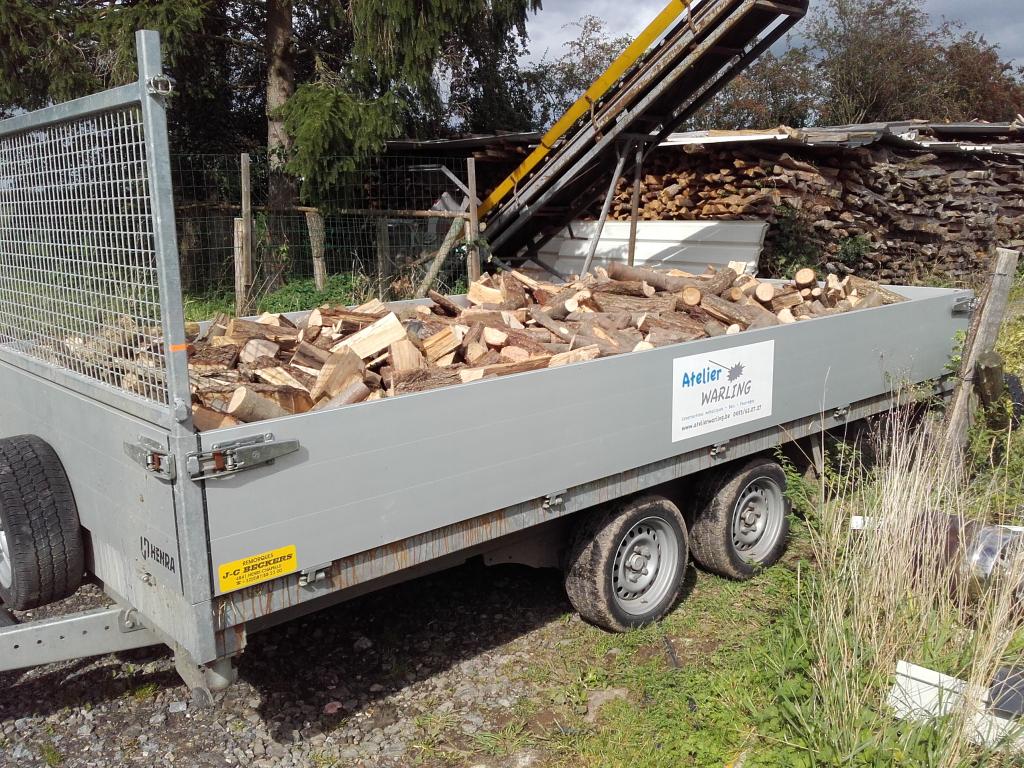 Chene et hetre SEC - prêt à bruler, Enlèvement ou Envoi, Chêne, Bûches