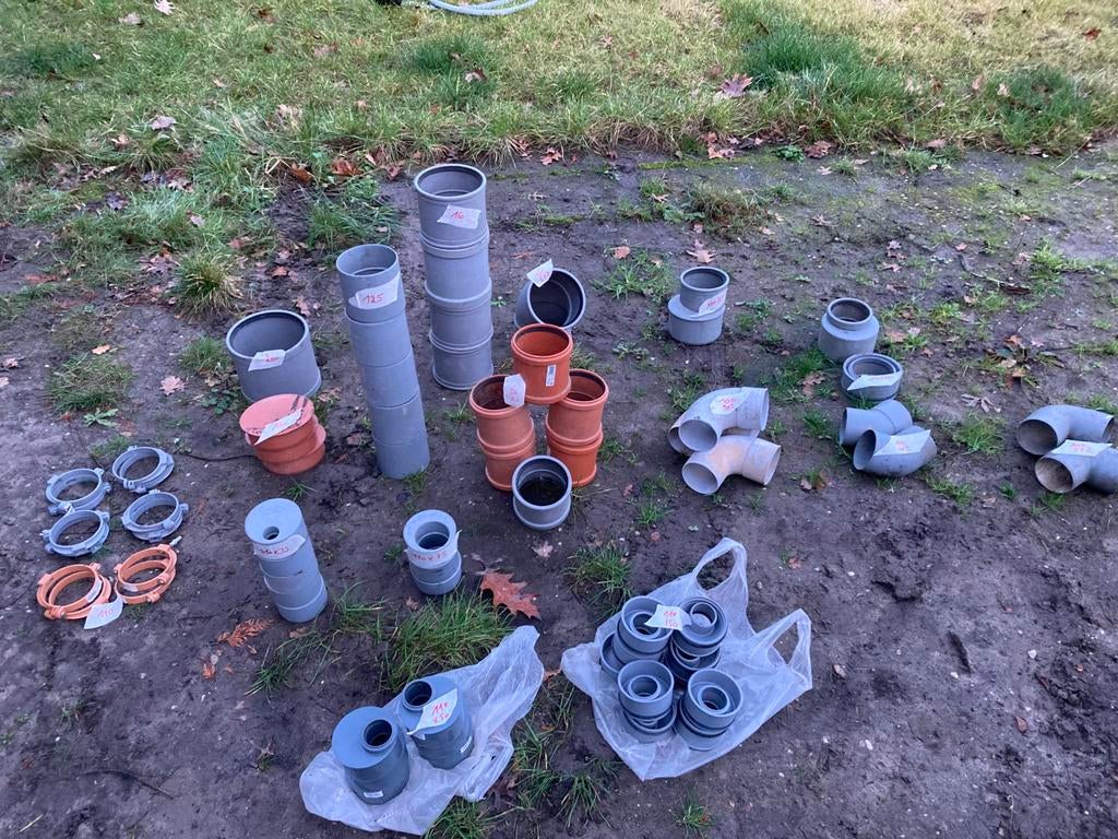 raccords de tuyau d'échappement, Bricolage & Construction, Tuyaux & Évacuations, Neuf, Évacuation, PVC, Enlèvement