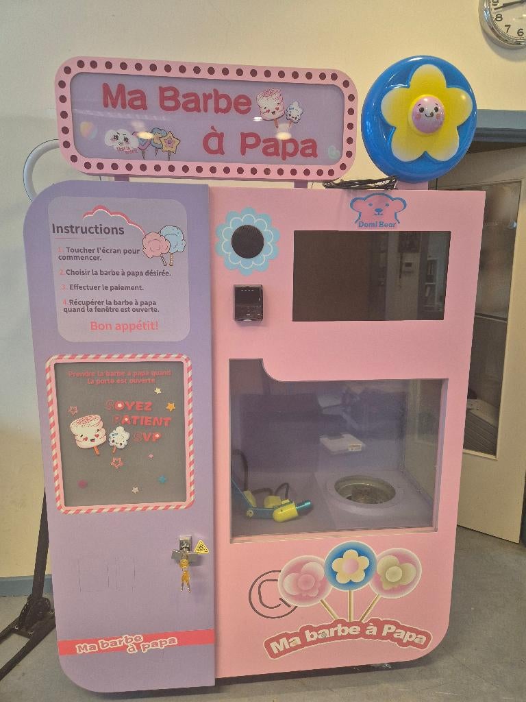 Distributeur Barbe à papa, Enlèvement, Autres types