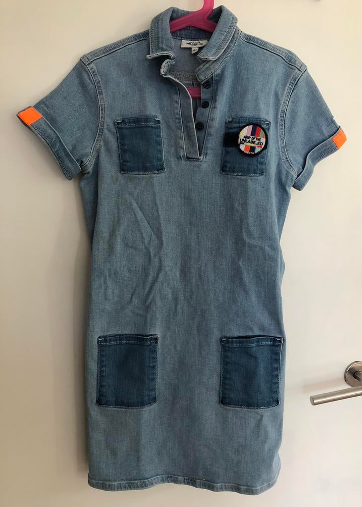 Jeanskleed JBC maat 152 - tailleert kleiner, Ophalen, Meisje, JBC, Zo goed als nieuw