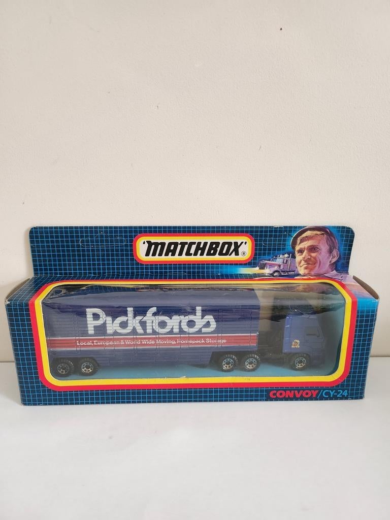 Matchbox Convoy DAF Box Truck Pickfords (1988), Ophalen of Verzenden, Matchbox