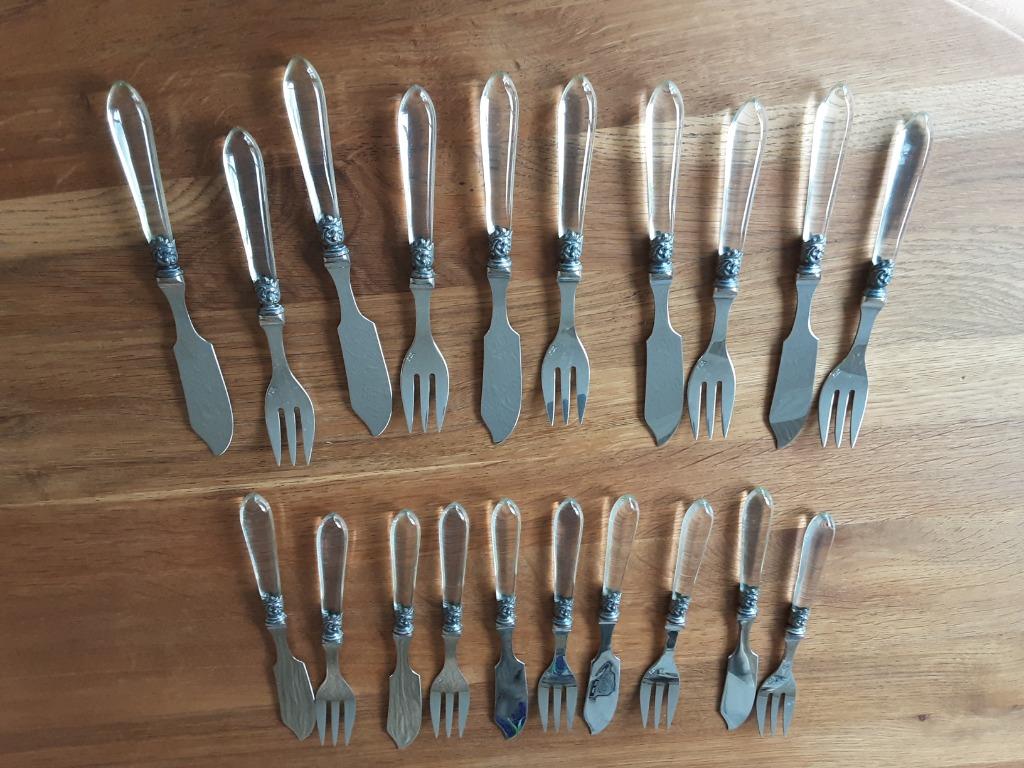 Visbestek SCOF France nieuw, Ophalen of Verzenden, Nieuw, Inox of Chroom, Bestekset