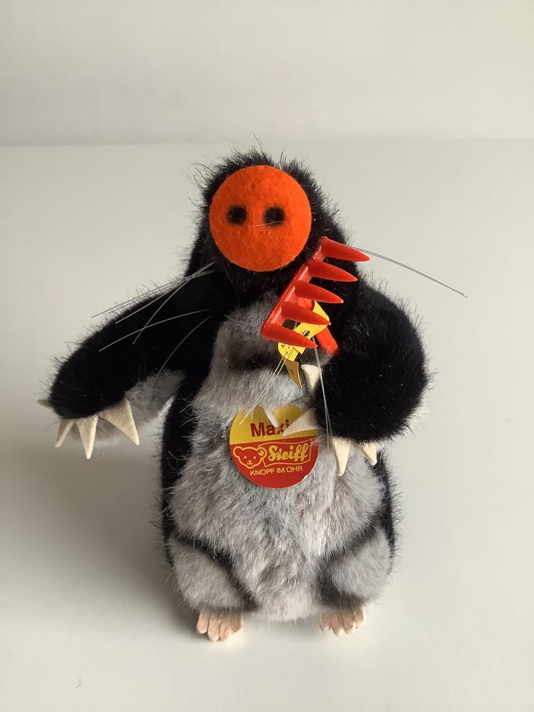 Steiff mol Maxi, Verzamelen, Beren en Cherished Teddies, Ophalen of Verzenden, Zo goed als nieuw, Stoffen beer, Steiff