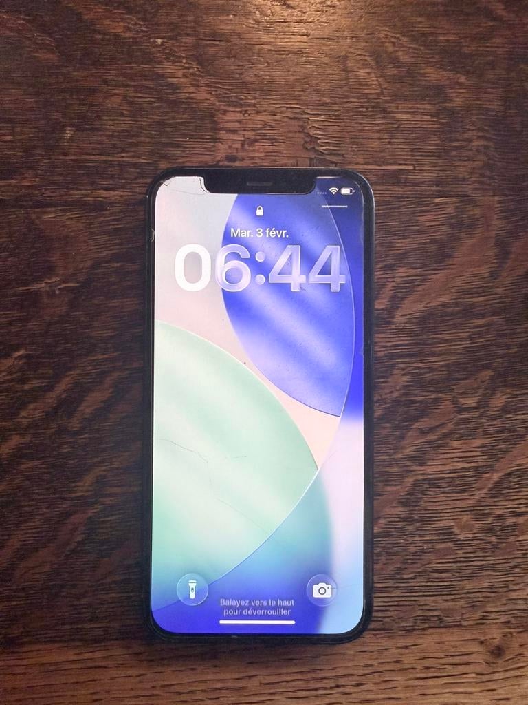 Iphone 12 Black 128GB, Ophalen, Zo goed als nieuw, Zwart, IPhone 12