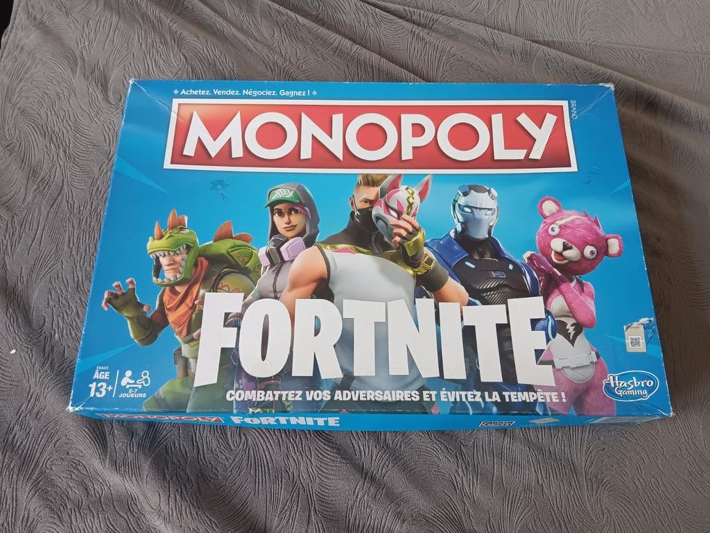 Bordspel: Monopoly Fortnite, Ophalen of Verzenden, Gebruikt