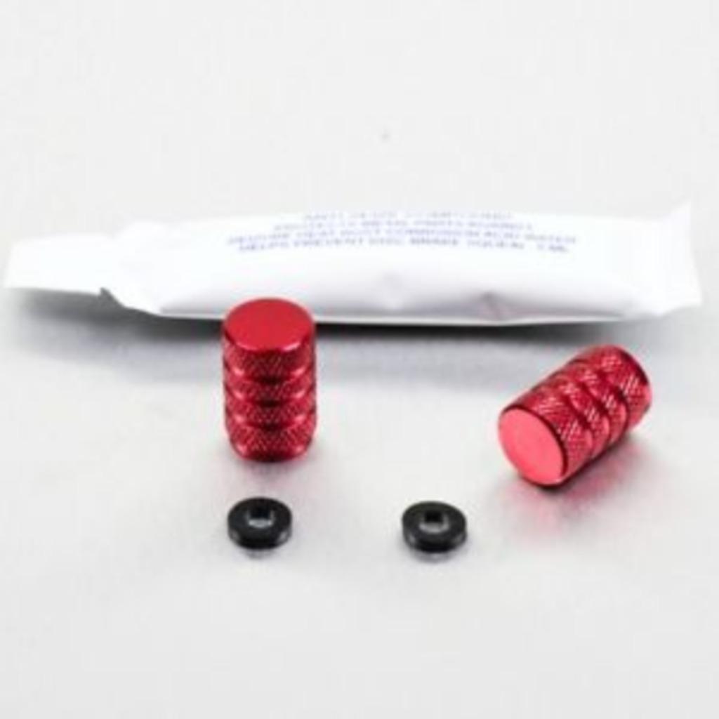 Bouchons De Valve Universels En Aluminium Pro Bolt - Rouge, Motos, Enlèvement ou Envoi