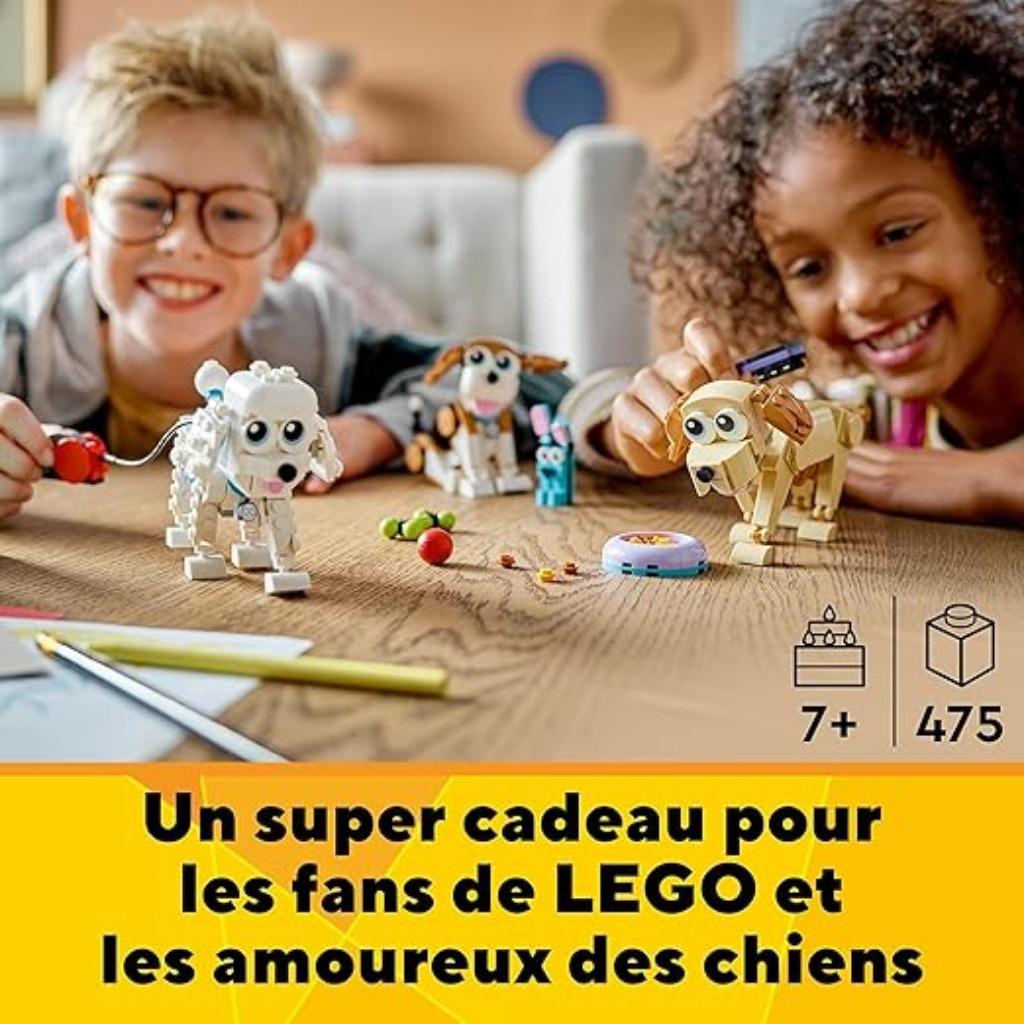 LEGO Cute dogs LIVRAISON RAPIDE ET GRATUITE, Envoi, Neuf, Ensemble complet, Lego