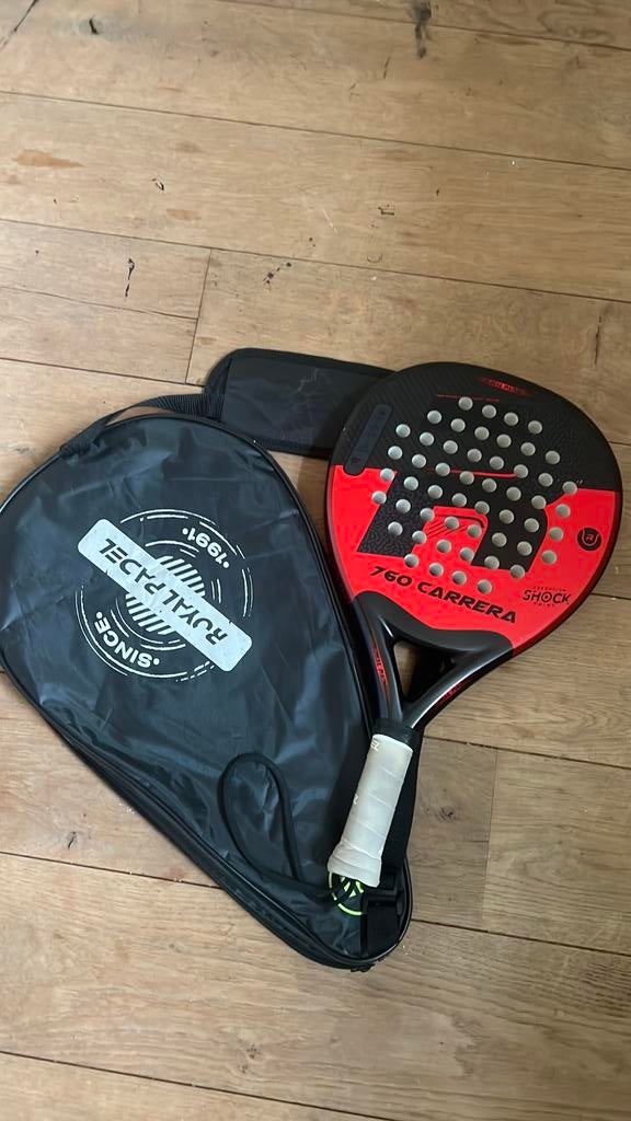 Padel racket van royal padel, Enlèvement ou Envoi, Utilisé, Raquette de padel