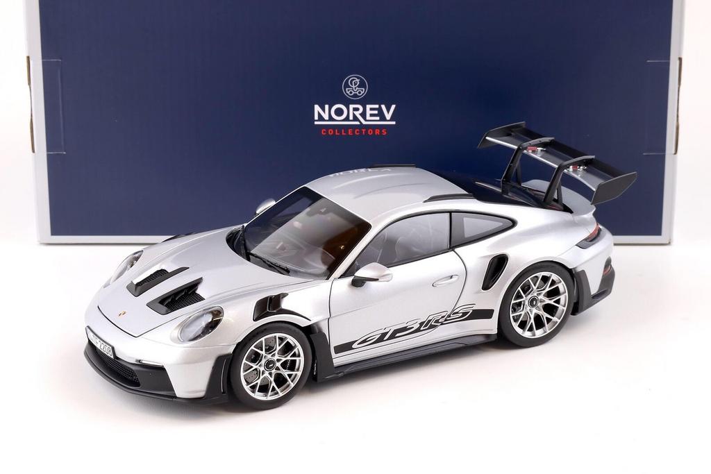 NOREV PORSCHE GT3 RS 1/18 NIEUW, Ophalen, Zo goed als nieuw, Norev