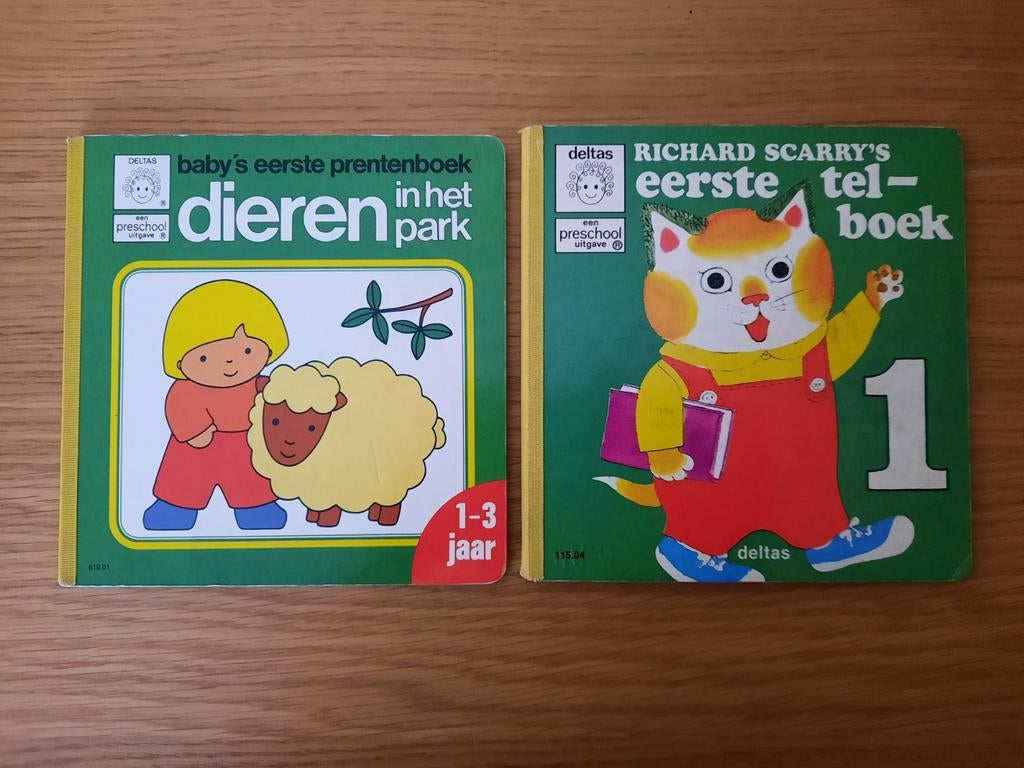 Baby' eerste boekjes, vintage, Boeken, Ophalen of Verzenden, Zo goed als nieuw