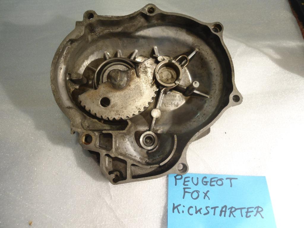 Peugeot fox : kickstarter carter, compleet, Fietsen en Brommers, Brommeronderdelen | Algemeen, Ophalen, Zo goed als nieuw, Blok