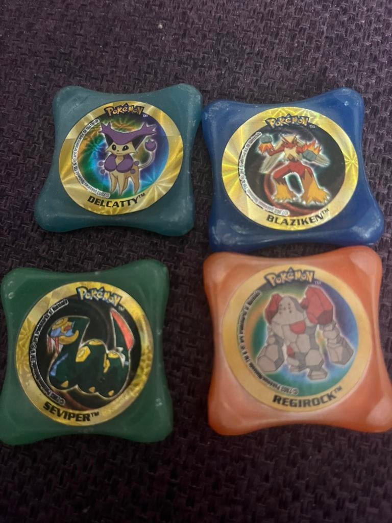 Lot de 4 WAPS Nintendo Pokémon, Enlèvement ou Envoi, Collection