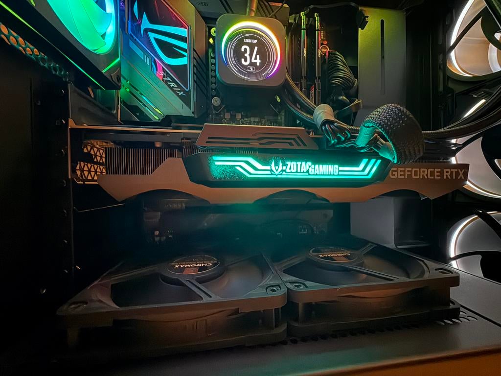 Rtx 3080 10gb zotac rgb, Computers en Software, Videokaarten, Ophalen, Zo goed als nieuw