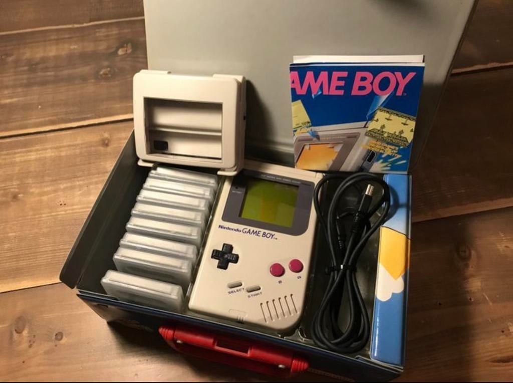 Nintendo Game Boy Classic + Super Mario Land-koffer +8 games, Games en Spelcomputers, Spelcomputers | Nintendo Game Boy, Ophalen