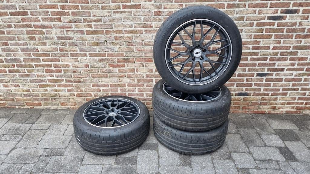 20inch AEZ velgen 5x114,3, Auto-onderdelen, Ophalen, 20 inch, Band(en)