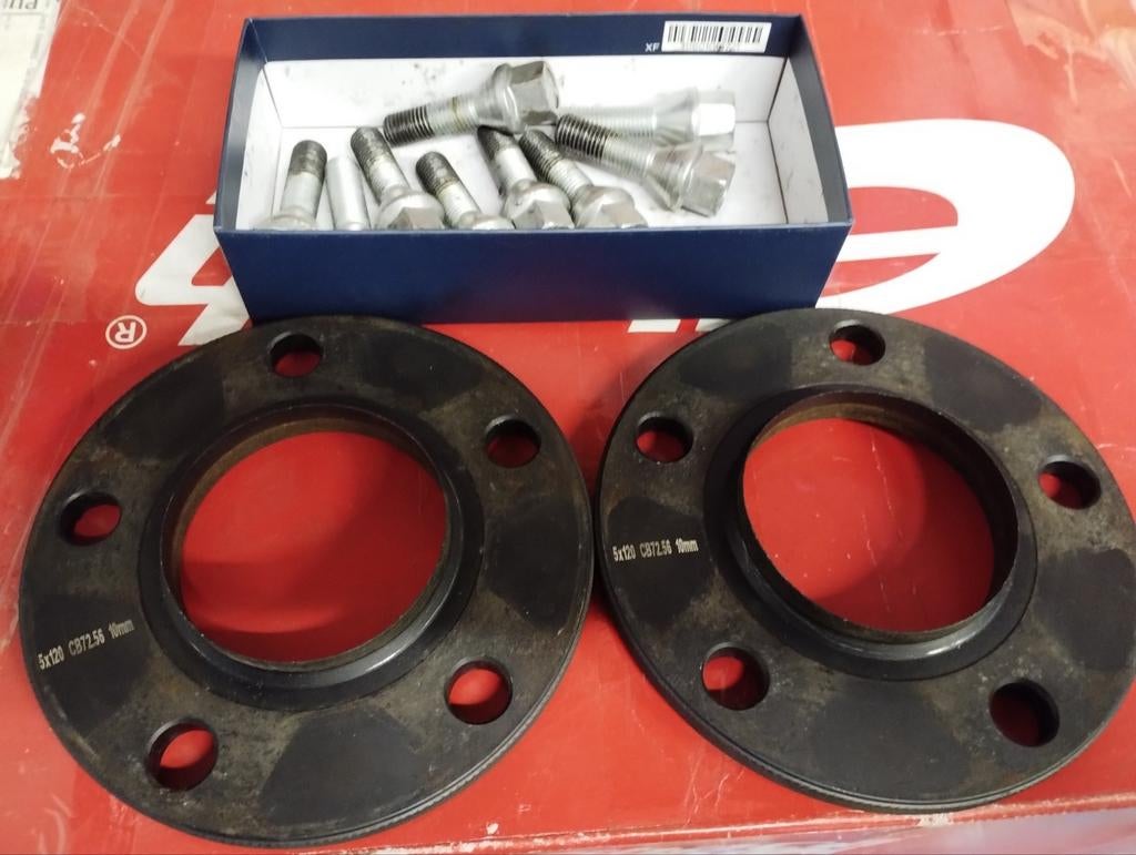 Spoorverbreeders / spacers 5x120 / 10mm., Auto-onderdelen, Ophalen