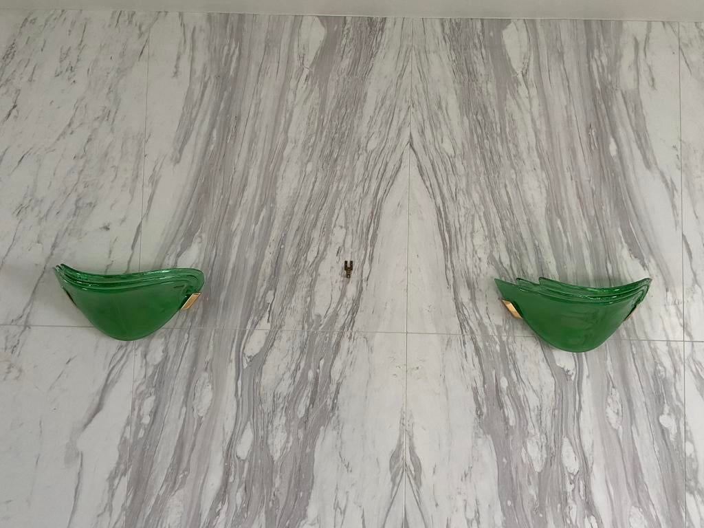 Éclairage en verre de Murano, Enlèvement