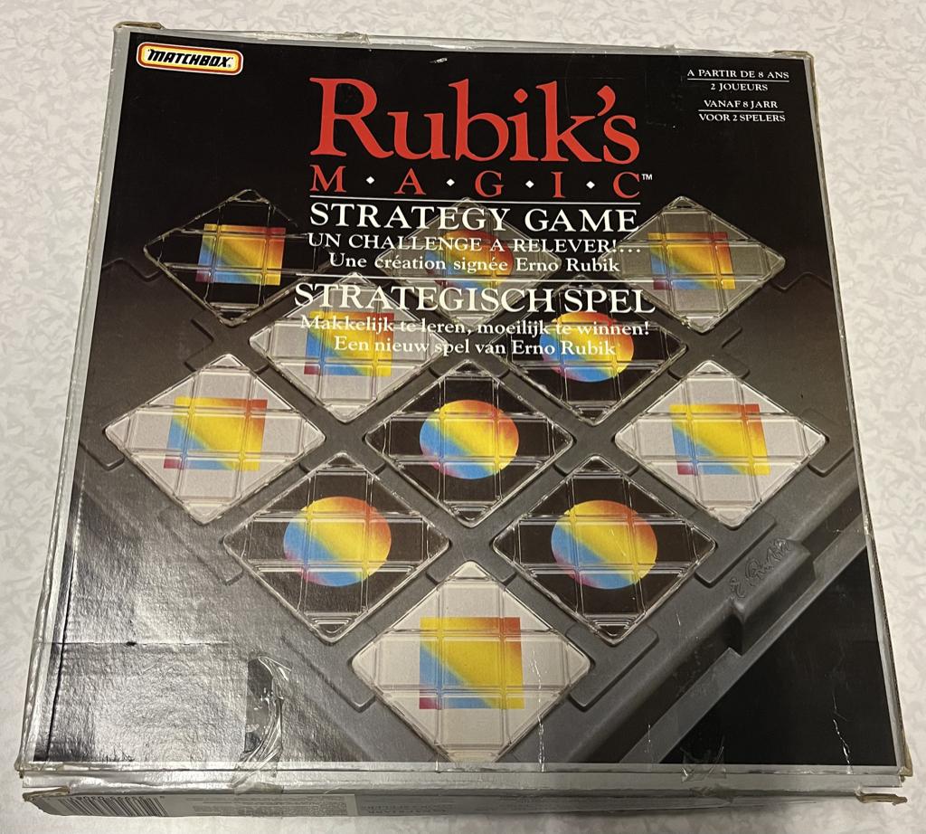Rubik's Magic Strategy Game van 1987, Ophalen of Verzenden, Gebruikt, Rubik's of 3D-puzzel