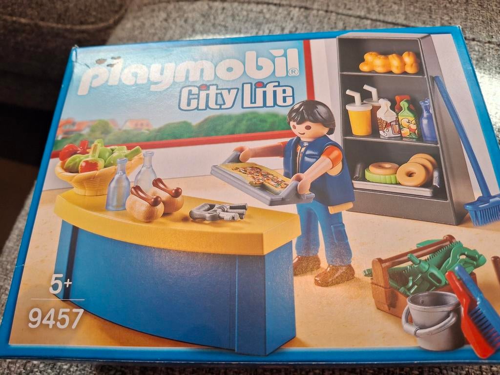 Playmobil  school conciërge, Ophalen