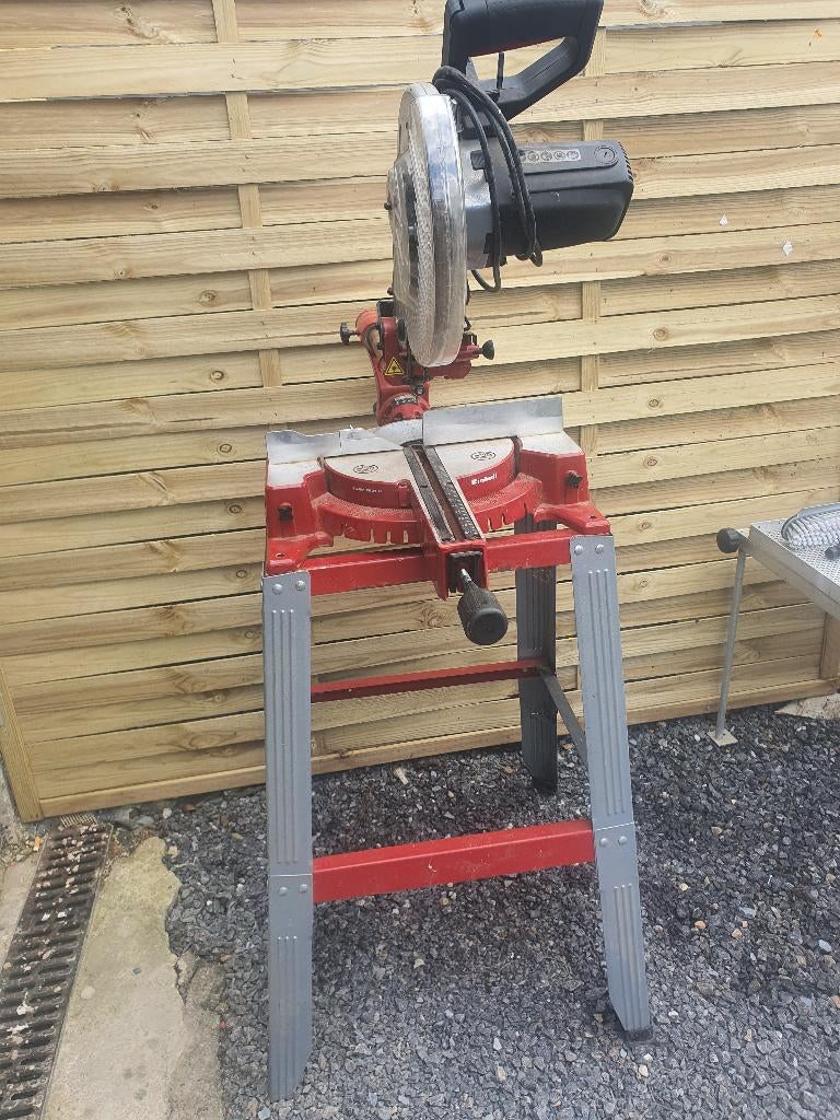 Einhell TC-SM 2531 U Elektrische Trekverstekzaag 1900W In, Ophalen, 70 mm of meer, Einhell, Zo goed als nieuw