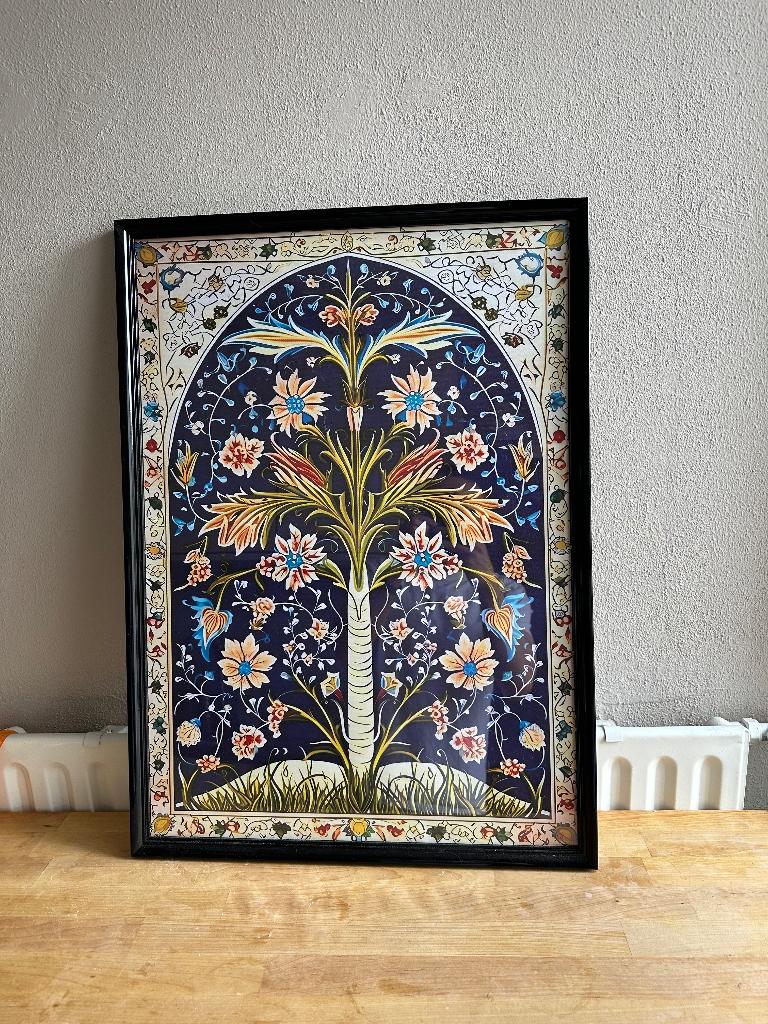 Schilderij Moderne Kunst, Antiek en Kunst, Kunst | Schilderijen | Modern, Verzenden