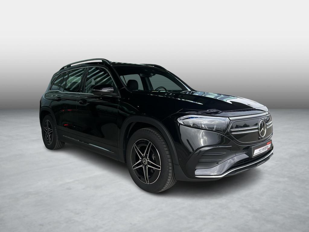 Mercedes-Benz EQB 300 4MATIC AMG Line + SURROUND VIEW + HEAD, Auto's, Mercedes-Benz, Automaat, Stof, 417 km, Zwart