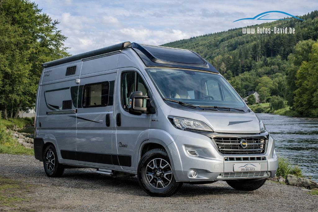Camping-car Karmann Davis 590 Skyroof 2 chambres, Réfrigérateur, Siège standard, Fiat, Boîte manuelle