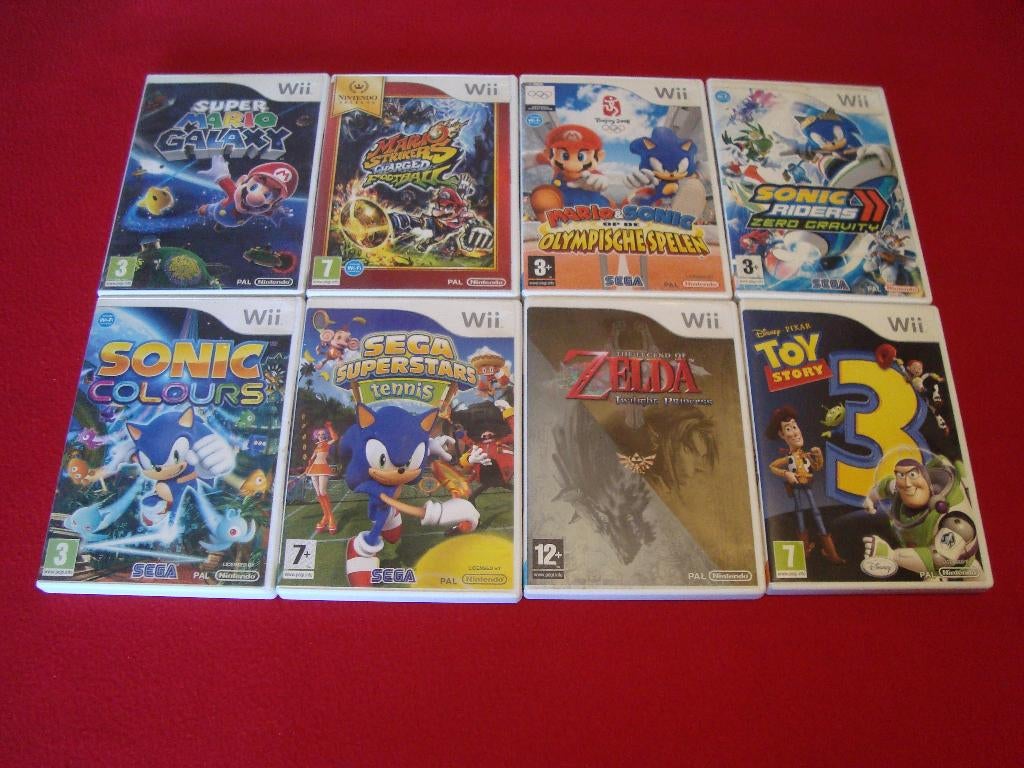 30 nintendo wii spellen, Enlèvement ou Envoi