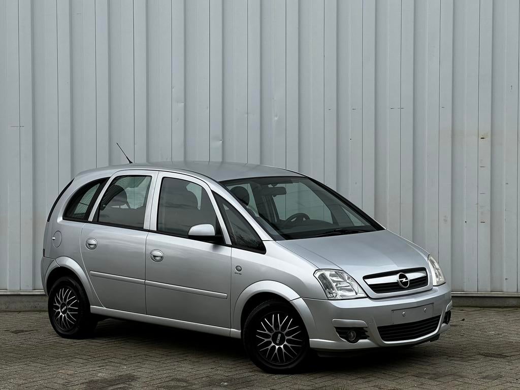 - Opel Meriva - 1.6 Benzine - 112.000km - Airco - Automaat -, Auto's, Stof, Zwart, 4 cilinders, Parkeersensor